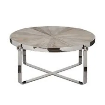 Round Iron Coffee Table